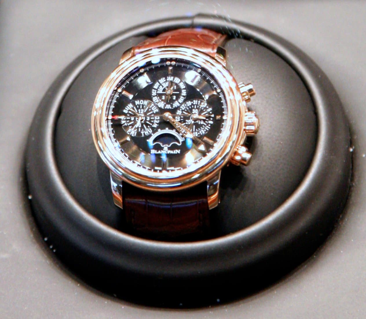 Blancpain Leman Perpetual Calendar Chronograph Moonphase