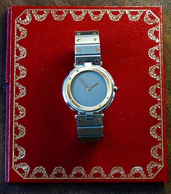 Cartier Must de Cartier (round, Vendôme-style lugs)