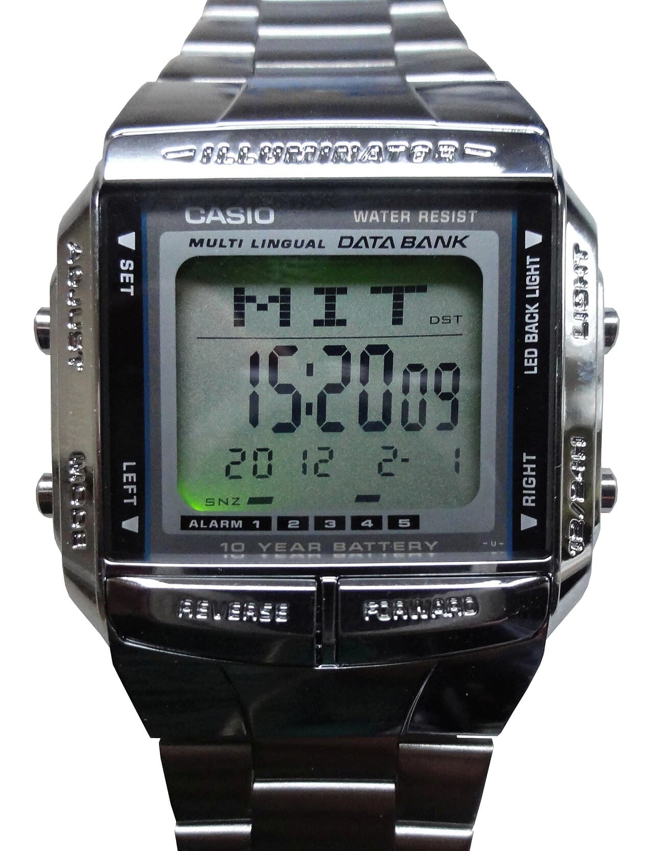 Casio Data Bank DB-360N (Multi-Lingual, 10 Year Battery)