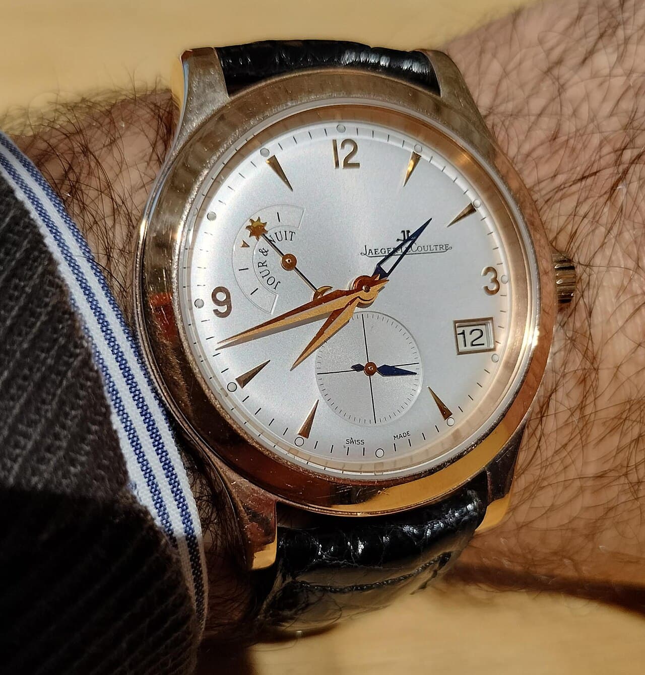Jaeger-LeCoultre Master Control Hometime (ref. 147.2.05.S)