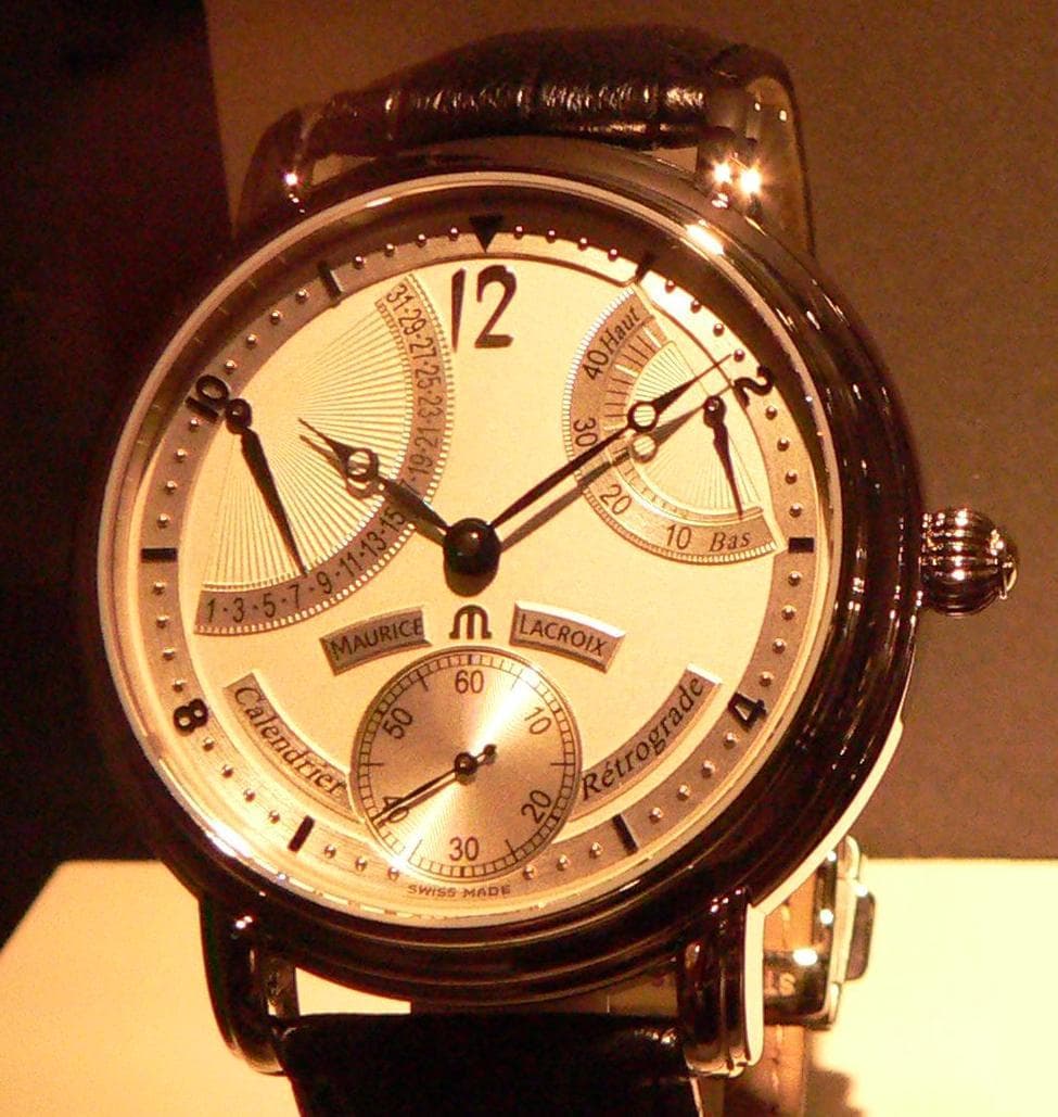 Maurice Lacroix Masterpiece Calendrier Retrograde