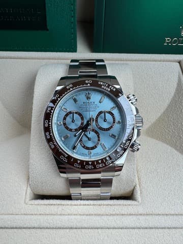 Rolex Daytona Platinum Ice Blue